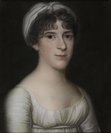 Portrait of Rahel Varnhagen von Ense, née Levin (1771-1833), 1800. Creator: Anonymous.