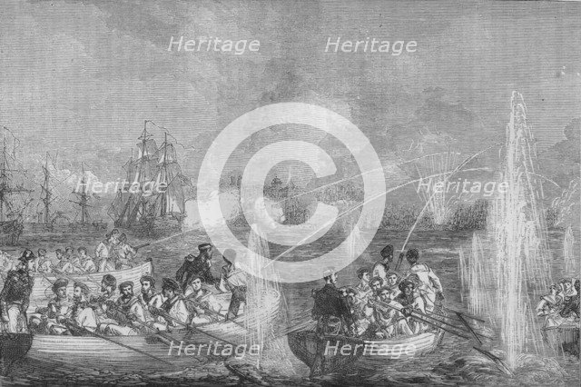 'Bombardment of Odessa', c1880. Artist: Unknown.