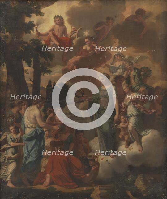 A Sacrifice to Apollo, 1672. Creator: Zacharias Webber.