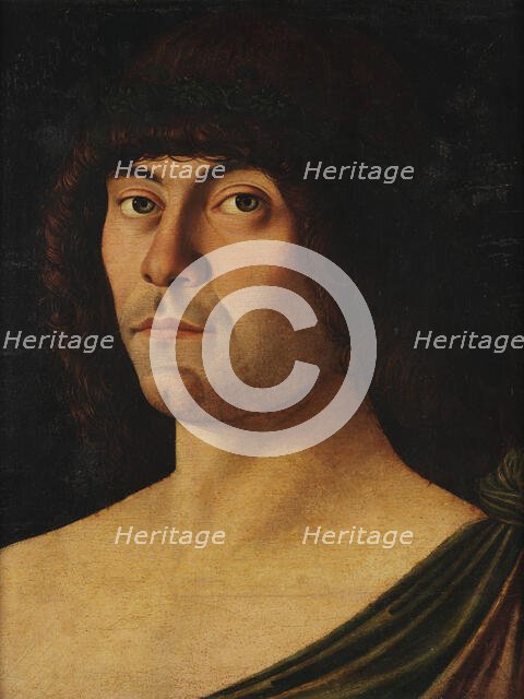 Portrait of Raffaele Zovenzoni, c1467. Creator: Bellini, Giovanni (1430-1516).