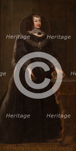 Christine Marie of France (1606-1663), Duchess of Savoy. Artist: Anonymous 