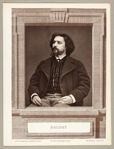 Alphonse Daudet (French novelist, 1849-1897), c. 1876. Creator: Etienne Carjat.