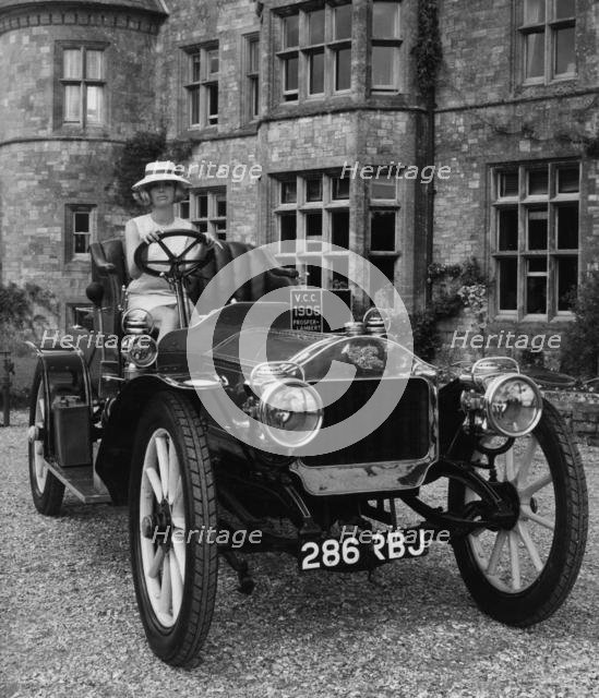 Actress Susannah York on 1906 Prosper Lambert at Beaulieu. Creator: Unknown.