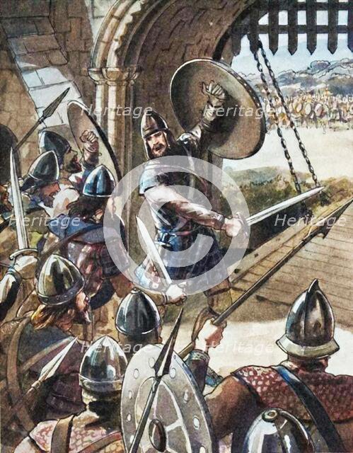 'Macbeth was a dogged warrior', c1934. Creator: Unknown.