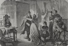 Franco-Prussian War (1870-1871): The return of the German soldier, 1871. Creator: Fusté.