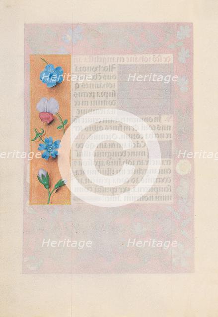 Hours of Queen Isabella the Catholic, Queen of Spain: Fol. 172v, c. 1500. Creator: Master of the First Prayerbook of Maximillian (Flemish, c. 1444-1519); Associates, and.