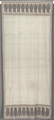 Long Shawl, c. 1812. Creator: Unknown.