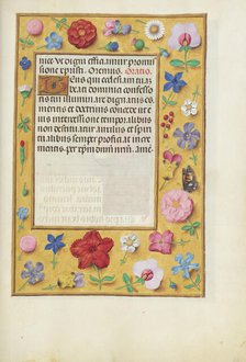 Decorated Text Page; Spinola Hours, about 1510-1520. Creator: Unknown.