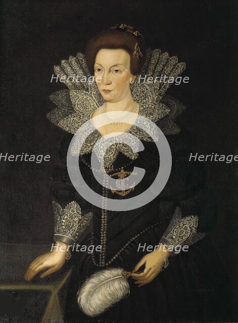 Christine of Hesse (1543-1604), Duchess of Holstein-Gottorp, First Half of 16th cen.. Creator: Anonymous.