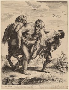 The Drunken Silenus, c. 1635. Creator: Boetius Adams Bolswert.