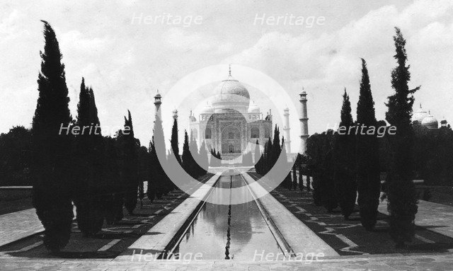 The Taj Mahal, Agra, India, 1916-1917. Artist: Unknown
