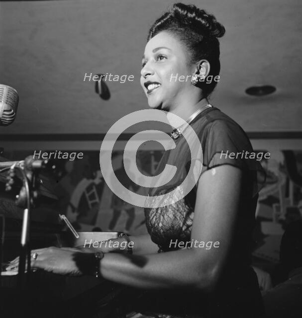 Portrait of Norma Sheppard, 1938. Creator: William Paul Gottlieb.
