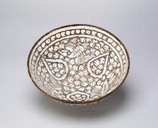 Bowl with Birds, Ilkhanid dynasty (1256-1353), late 13th/early 14th century. Creator: Unknown.