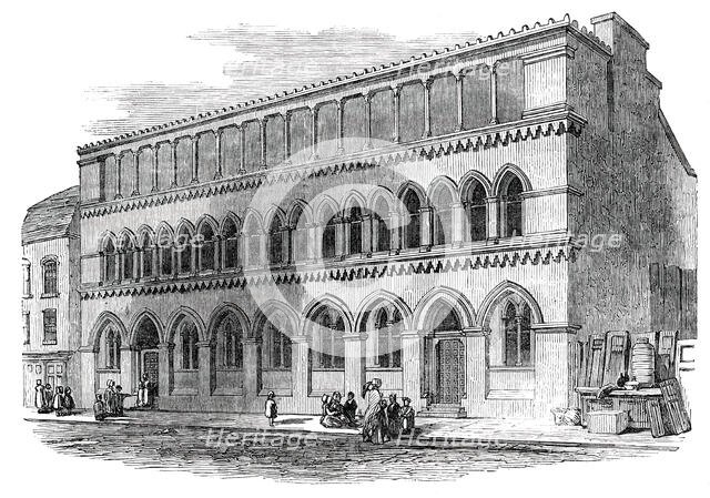 St. Martin's Northern Schools, Castle-Street, Long-Acre, opened on Thursday last, 1850. Creator: Unknown.
