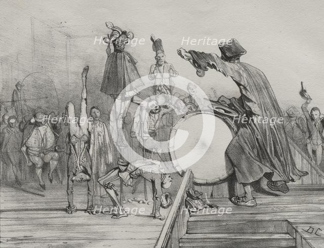 Great Tumbler!, 1830-1831. Creator: Alexandre-Gabriel Decamps (French, 1803-1860).