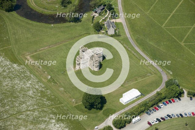Lyveden New Bield garden lodge/banqueting house, Northamptonshire, 2015. Creator: Damian Grady.