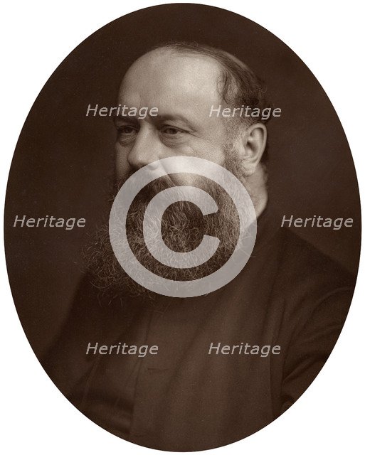 Right Rev Alfred Blomfield, DD, Bishop of Colchester, 1883.Artist: Lock & Whitfield