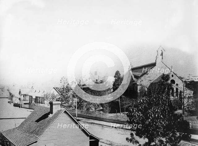 All Saints Anglican Church Wickham Terrace, Brisbane, Queensland, 1888. Creator: Robert Augustus Henry L'Estrange.