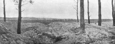 'Sur le massif de Moronvilliers; Le mont Cornillet vu de nos tranchees de depart..., (1917). Creator: Unknown.
