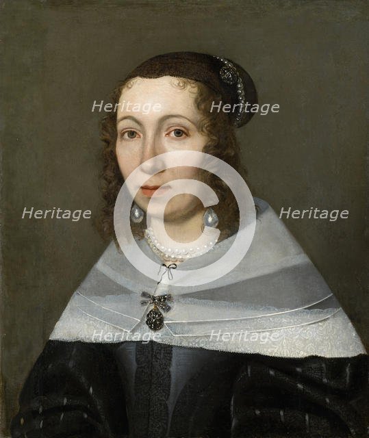 Portrait of Maria Sibylla Merian (1647-1717), 1679. Creator: Marrel, Jacob (1614-1681).