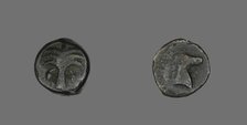 Coin Depicting a Date Palm Tree, 410-146 BCE. Creator: Unknown.