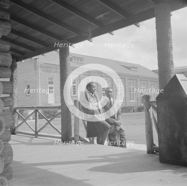 Bethune-Cookman College, Daytona Beach, Florida, 1943. Creator: Gordon Parks.