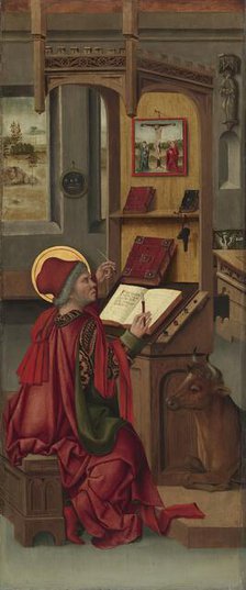 Saint Luke the Evangelist, 1478. Creator: Gabriel Malesskircher.