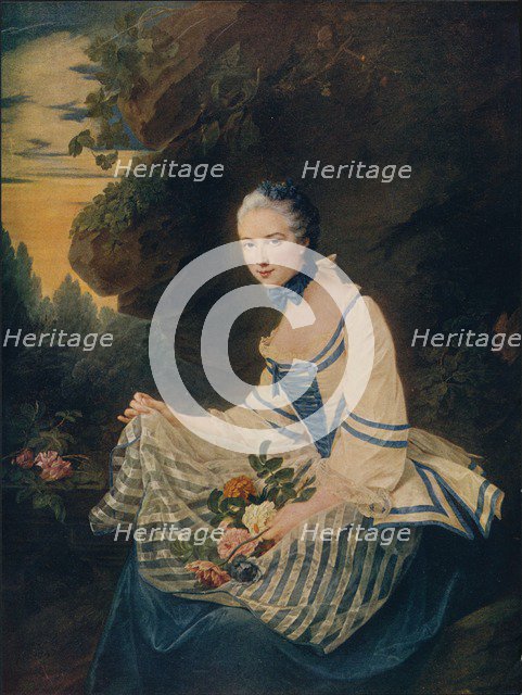 Marie-Louise-Elisabeth de Maille, comtesse de Sorans, ((1742-1812), 1763 (1906). Artist: Unknown.