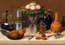 Still Life, 1864. Creator: Arrieta, José Agustín (1802-1879).