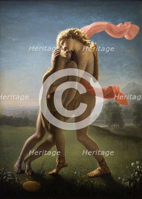 The Death of Hyacinthus, 1801. Creator: Broc, Jean (1771-1850).