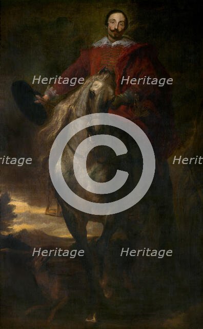 Equestrial Portrait, 1622-1627. Creator: Anthony van Dyck.