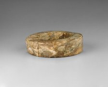 Squared disc (cong), Neolithic period (ca. 8000-2000 BC), Liangzhu Culture, ca. 3000-2500 B.C. Creator: Unknown.