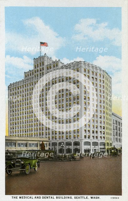 The Medical and Dental Building, Seattle, Washington, USA, 1928. Artist: Unknown