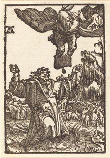 Annunciation to Joachim, c. 1513. Creator: Albrecht Altdorfer.