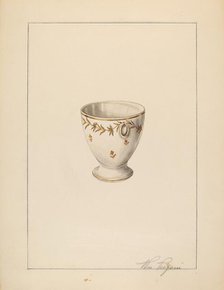 Egg Cup, c. 1937. Creator: William Vergani.