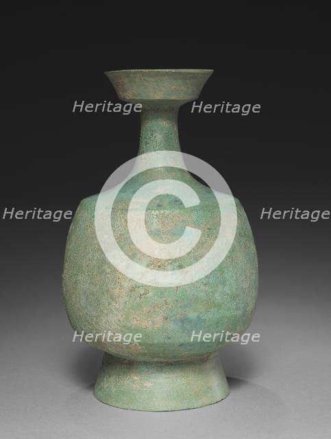 Wide-Mouthed Bottle, 1100s. Creator: Unknown.