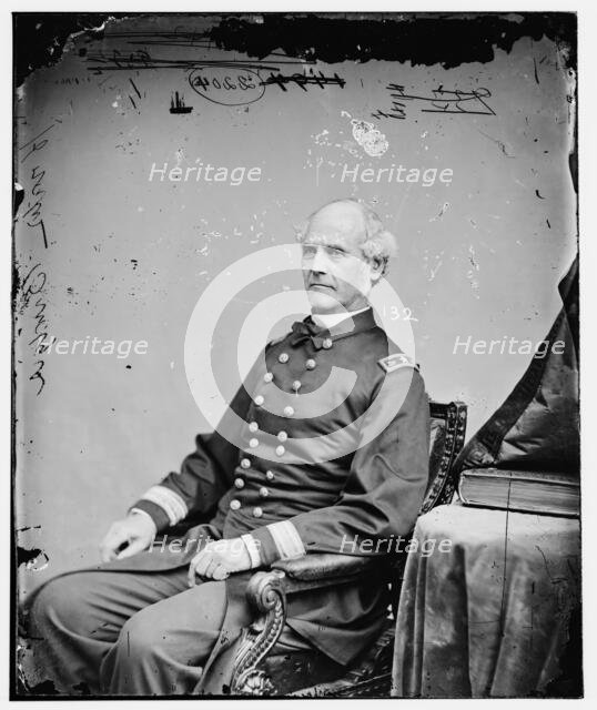 Horatio Bridge, US Navy, between 1860 and 1875. Creator: Unknown.