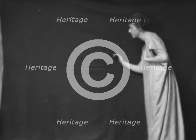 Illustrations for McClure's magazine, 1914. Creator: Arnold Genthe.