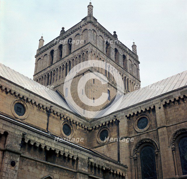 Lantern Tower of Southwell Minster, 12th century. Artist: Unknown