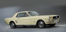 1966 Ford Mustang 289. Artist: Unknown.