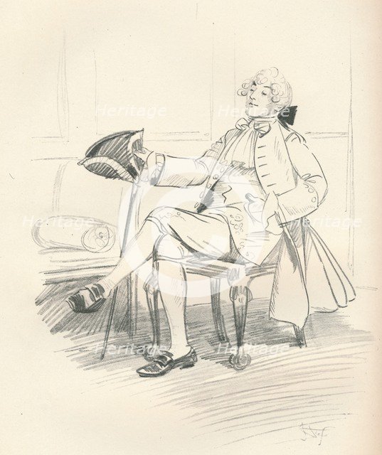 'The Fop', c1917. Artist: Hugh Thomson.