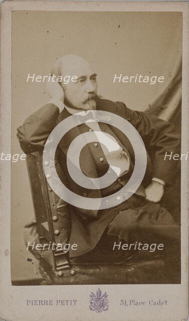 Portrait of the Composer Aimé Maillart (1817-1871). Creator: Petit, Pierre (1598-1677).