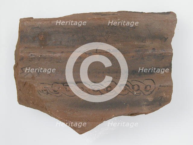 Ostrakon, Coptic, 7th century. Creator: Unknown.