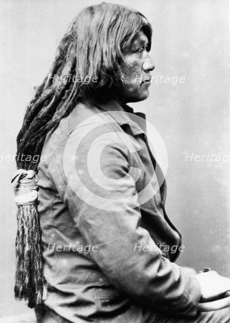 Miguel, Chief of the YUMA Indians, c1885. Artist: Unknown