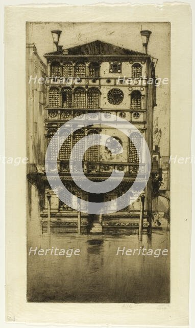 Joannis Darius, 1900. Creator: David Young Cameron.