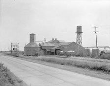 Cotton gin, Robstown, Texas, 1936. Creator: Dorothea Lange.
