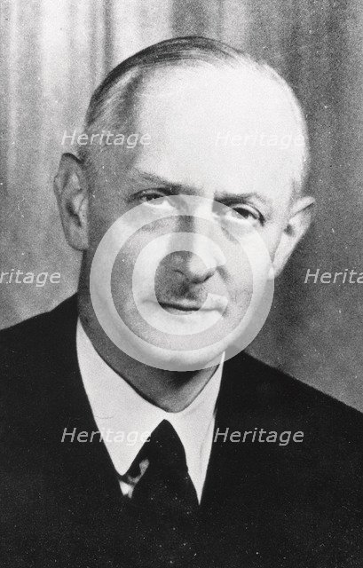 Oliver Sheldon,1950. Artist: Unknown