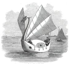 The "Swan" of the Exe, 1860. Creator: Unknown.
