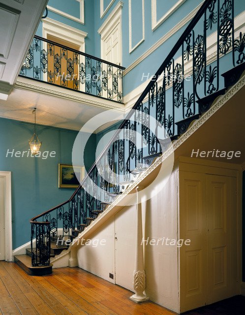 The Great Staircase at Kenwood House, Hampstead, London, 1989. Artist: Paul Highnam