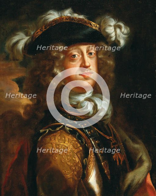 Portrait of Johann Wilhelm II (1658-1716), Elector Palatine, 1700s. Creator: Douven, Jan Frans van (1656-1727).